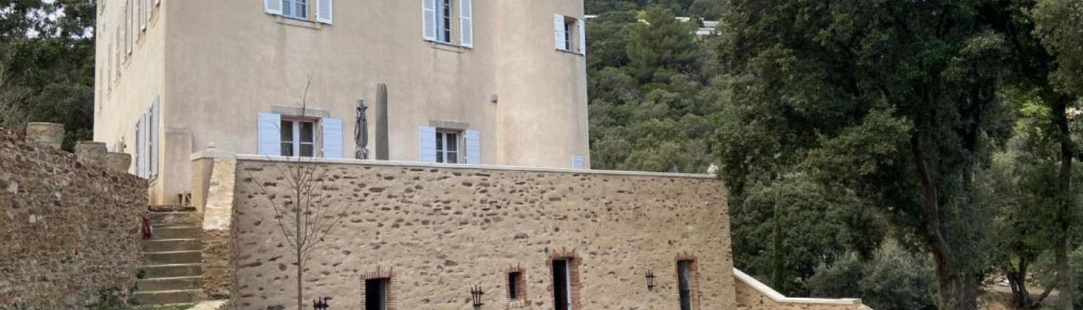 Rénovation d'un château à Bormes-les-Mimosas (83)